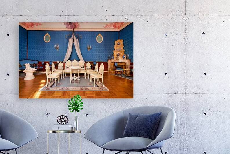 Yusupov Palace interior with luxe seating in St. Petersburg by Marco Brivio