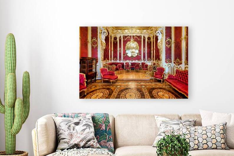 Interior of a room in the Winter Palace in Saint Petersburg by Marco Brivio