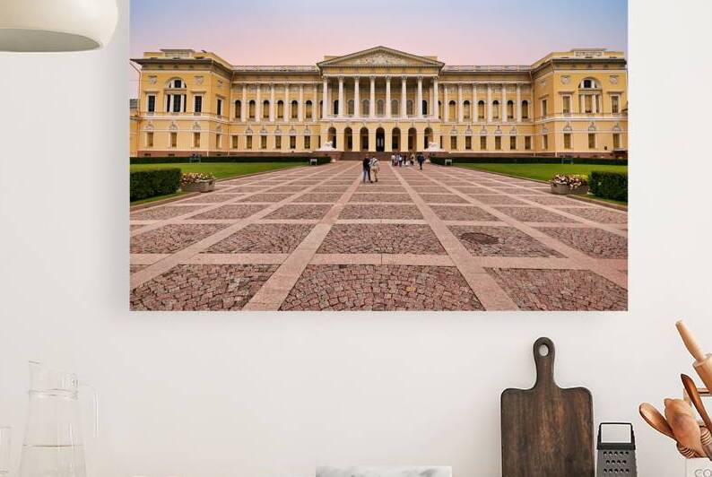 Visitors explore the Russian Museum in Saint Petersburg by Marco Brivio