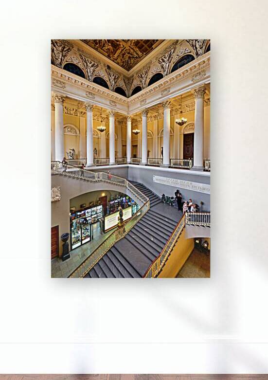 Visitors explore the Russian Museum in Saint Petersburg by Marco Brivio