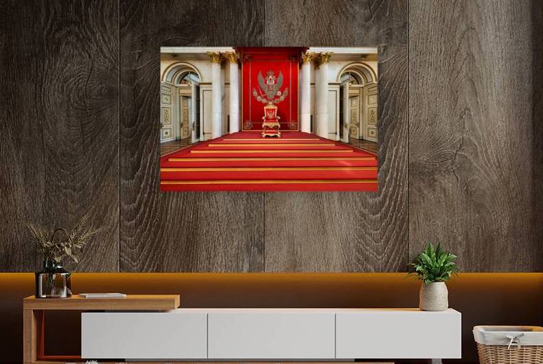 Explore the throne room at the Winter Palace in Saint Petersburg by Marco Brivio