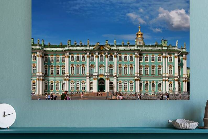 Winter palace at the hermitage museum in saint petersburg by Marco Brivio