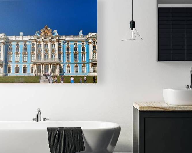 Catherine palace in pushkin st. petersburg russia by Marco Brivio