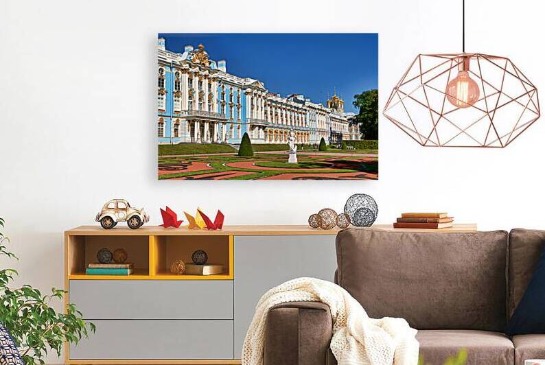 Catherine palace in pushkin saint petersburg russia by Marco Brivio