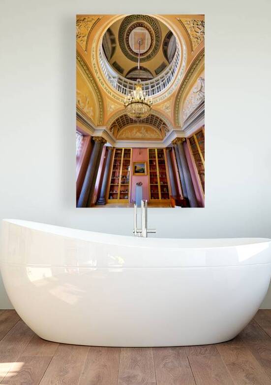 Interior view of the Stroganov Palace in St. Petersburg by Marco Brivio