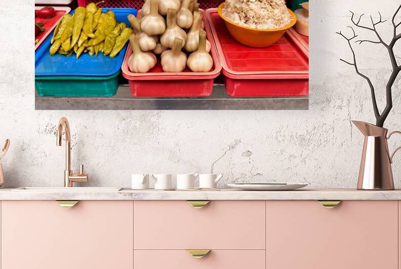 Fresh veggie stalls in Saint Petersburg by Marco Brivio