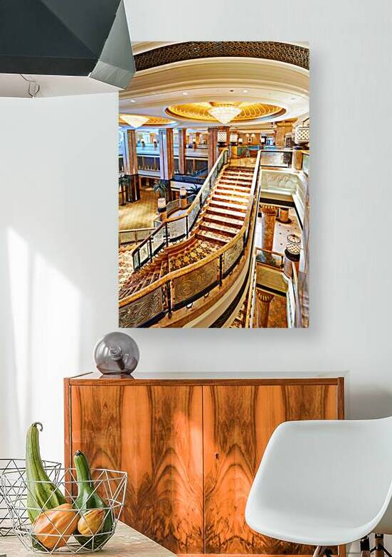 Visit the grand staircase at Emirates Palace Abu Dhabi by Marco Brivio