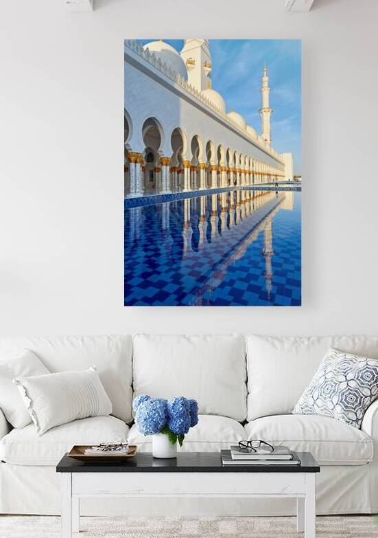 Visit to Sheikh Zayed Grand Mosque in Abu Dhabi at dawn by Marco Brivio