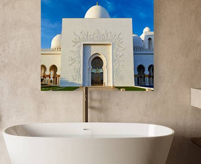 Visit to the sheikh zayed grand mosque in abu dhabi by Marco Brivio