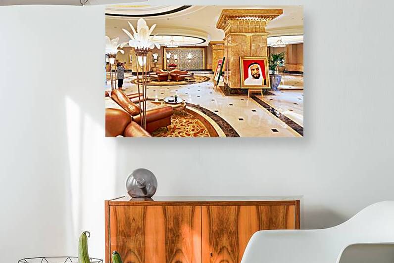 Details of the Abu Dhabi Emirates Palace Hotel lobby area by Marco Brivio