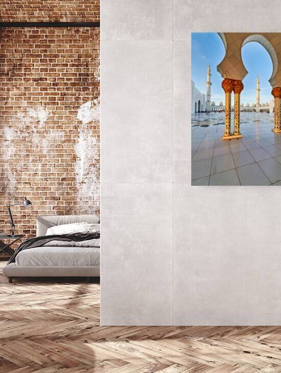 Visit to Sheikh Zayed Grand Mosque in Abu Dhabi at dawn by Marco Brivio