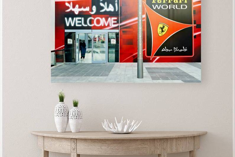 Welcome to Ferrari World in Abu Dhabi amusement park by Marco Brivio
