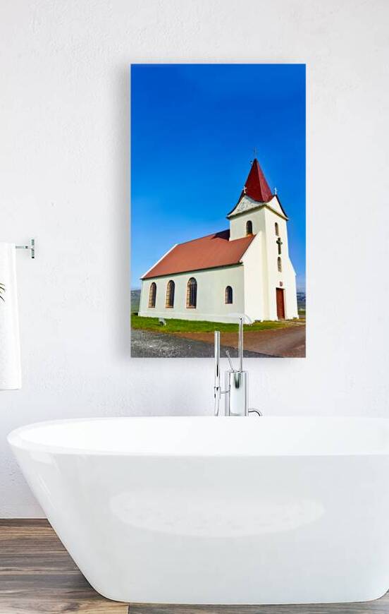 Ingjaldsoll church in Iceland shows simple architecture by Marco Brivio