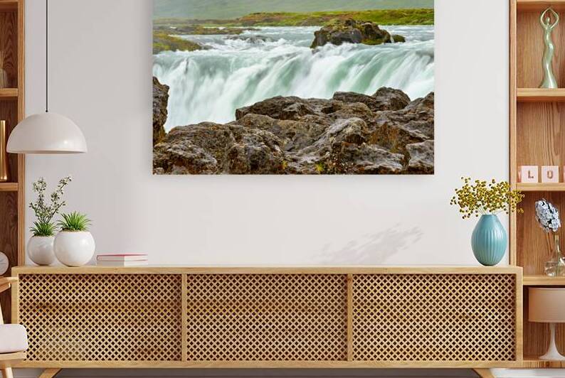 Visiting Godafoss waterfall in Iceland during summer by Marco Brivio