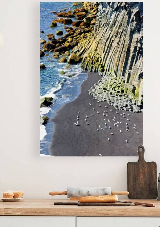 Exploring arnarstapi cliff and beach in iceland by Marco Brivio