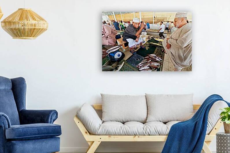 Visit to Muscat Oman fish market during the day by Marco Brivio