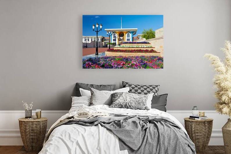 View of Al Alam Palace in Muscat Oman during daytime by Marco Brivio