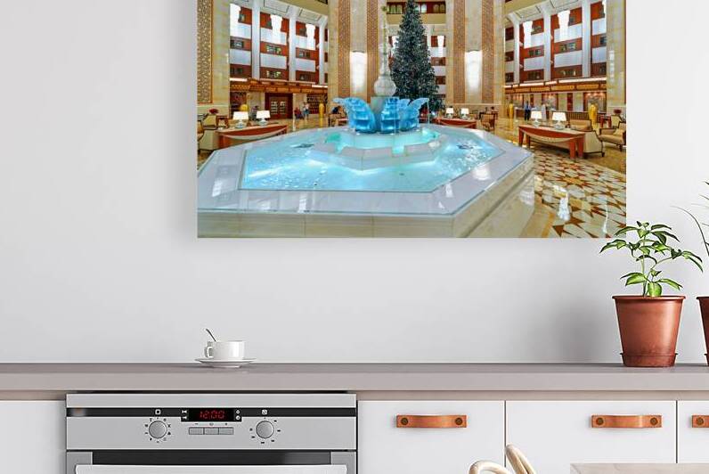 Holiday decoration in Al Bustan luxury hotel in Muscat by Marco Brivio