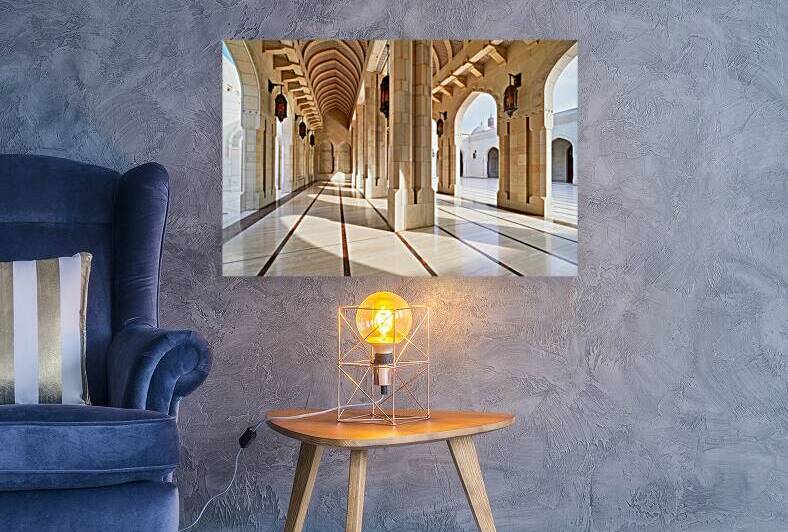 Visit sultan qaboos grand mosque in muscat oman by Marco Brivio