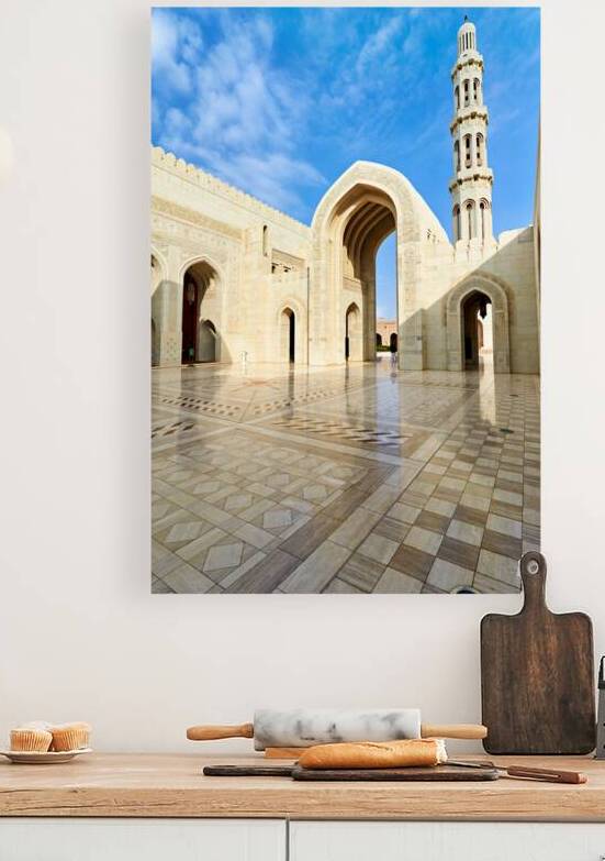 Visit to sultan qaboos grand mosque in muscat oman by Marco Brivio