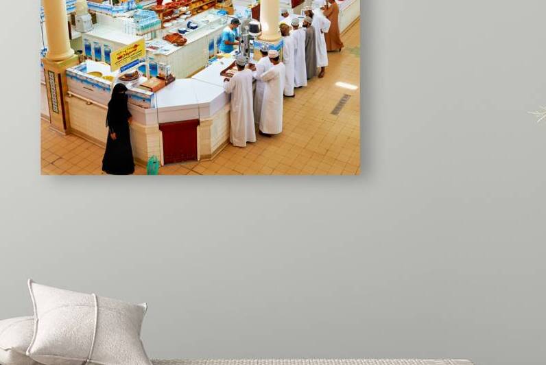 Exploring Nizwa market in Oman with local vendors and shoppers by Marco Brivio