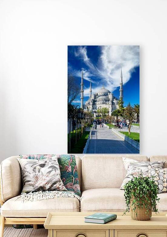 Visit to Blue Mosque in Istanbul Turkey during the day by Marco Brivio