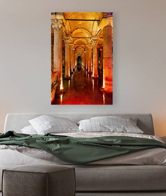 Exploring the ancient Basilica Cistern in Istanbul Turkey by Marco Brivio