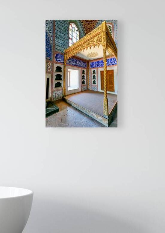 Privy chamber of murat iii sultan in topkapi palace harem by Marco Brivio