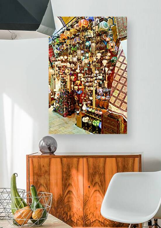 Exploring the Grand Bazaar in Istanbul Turkey with lamps by Marco Brivio