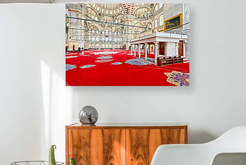 Exploring the interior of Fatih Mosque in Istanbul Turkey by Marco Brivio