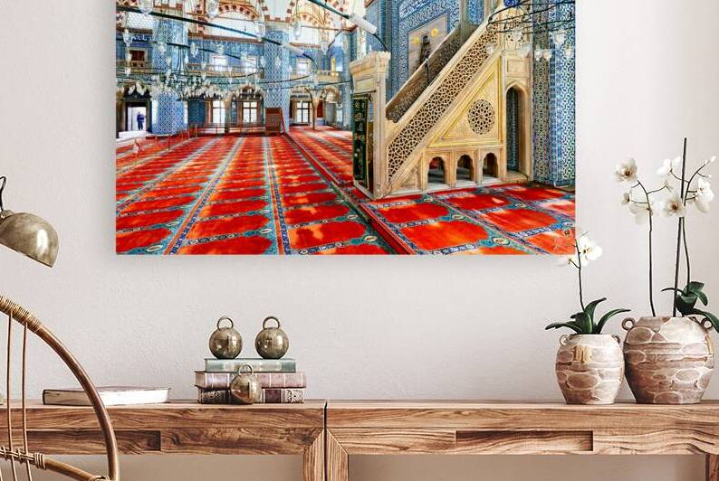 Visit Rustem Pasha Mosque in Istanbul Turkey during the day by Marco Brivio