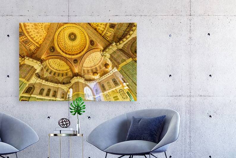 Visiting Suleymaniye Mosque in Istanbul Turkey with friends by Marco Brivio