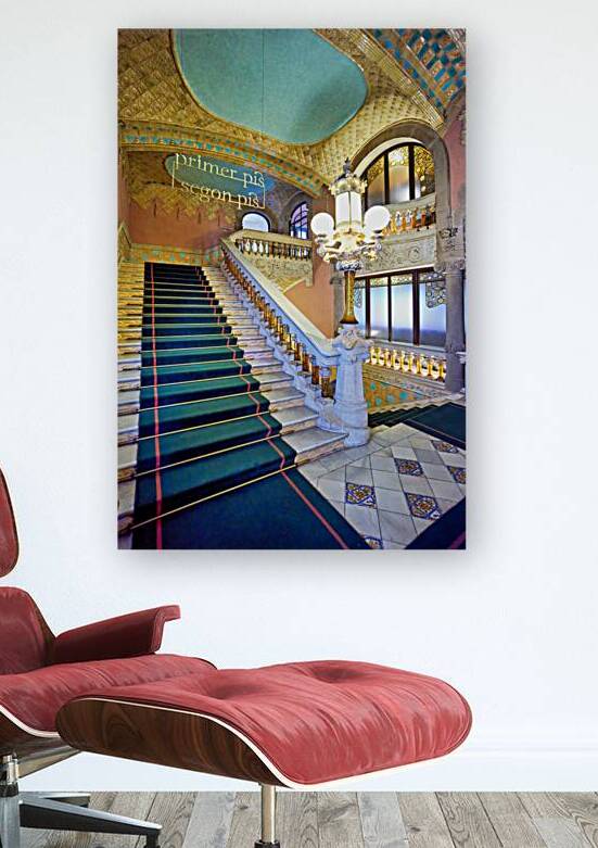 Visit Palau de la Musica Catalana in Barcelona Spain by Marco Brivio