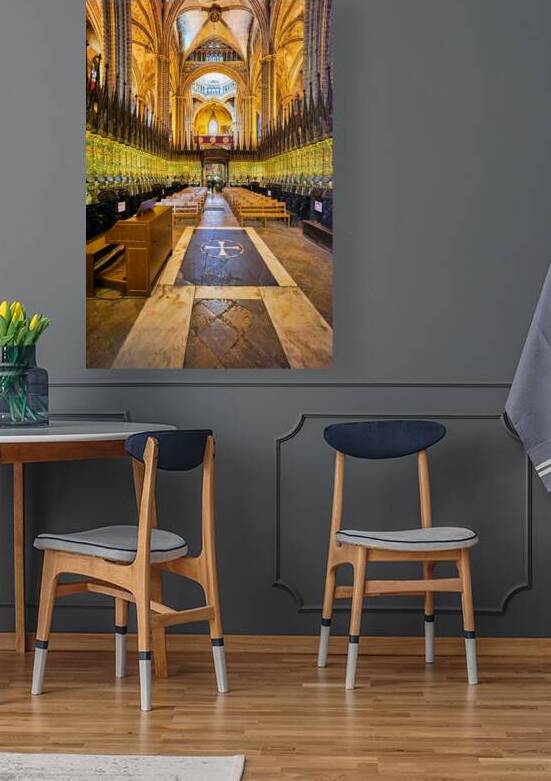 Explore the interior of Cathedral of the Holy Cross in Barcelona by Marco Brivio