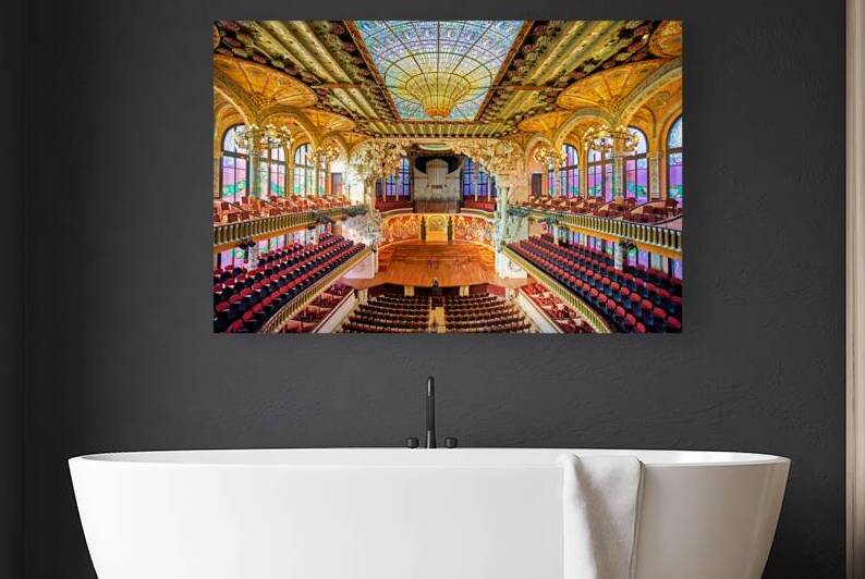 Visit Palau de la Musica Catalana in Barcelona Spain by Marco Brivio