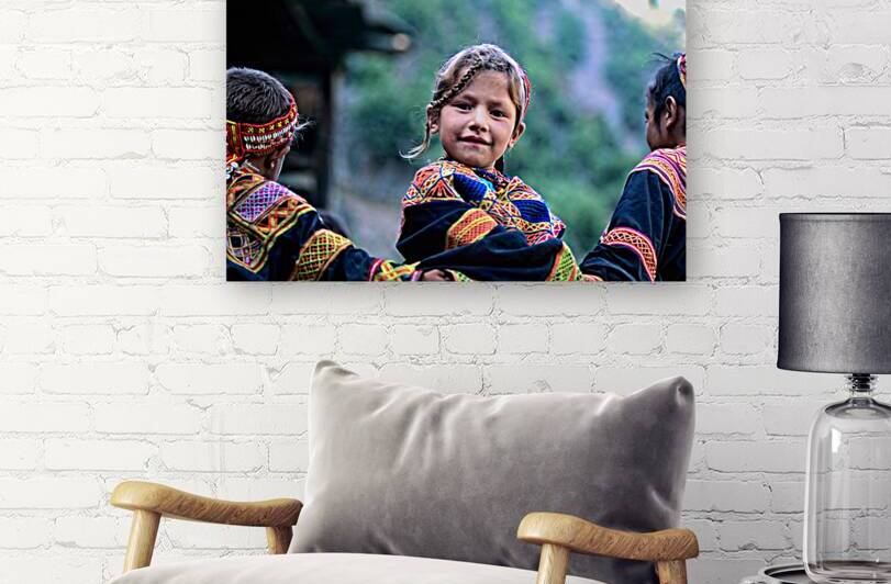 Kids enjoying life in Kalash village Bumburet Valley by Marco Brivio