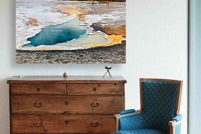 Heart Spring located in Yellowstone National Park USA by Marco Brivio