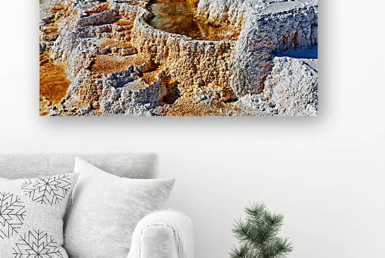 Visit Devils Thumb in Yellowstone National Park USA for nature by Marco Brivio