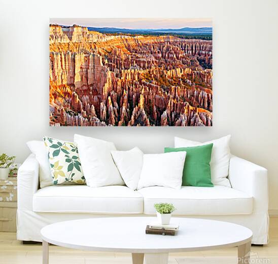 View of Bryce Canyon from Bryce Point during sunset by Marco Brivio