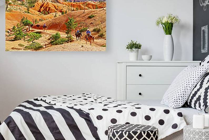 Horseback trip in Queens Garden at Bryce Canyon National Park by Marco Brivio