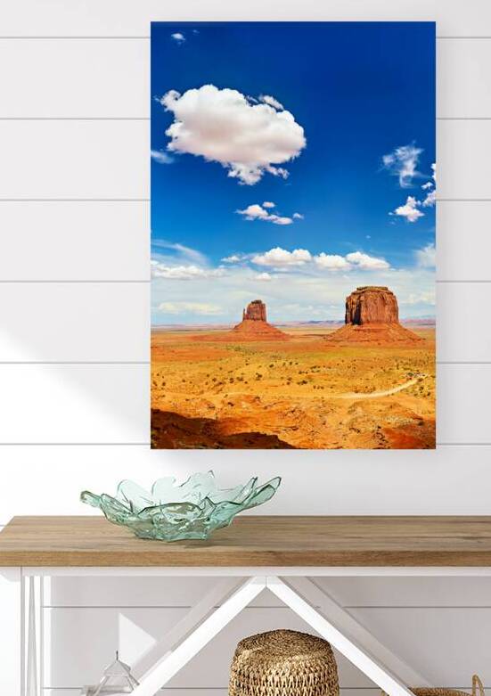 Views of the large rock formations in Monument Valley NP USA by Marco Brivio