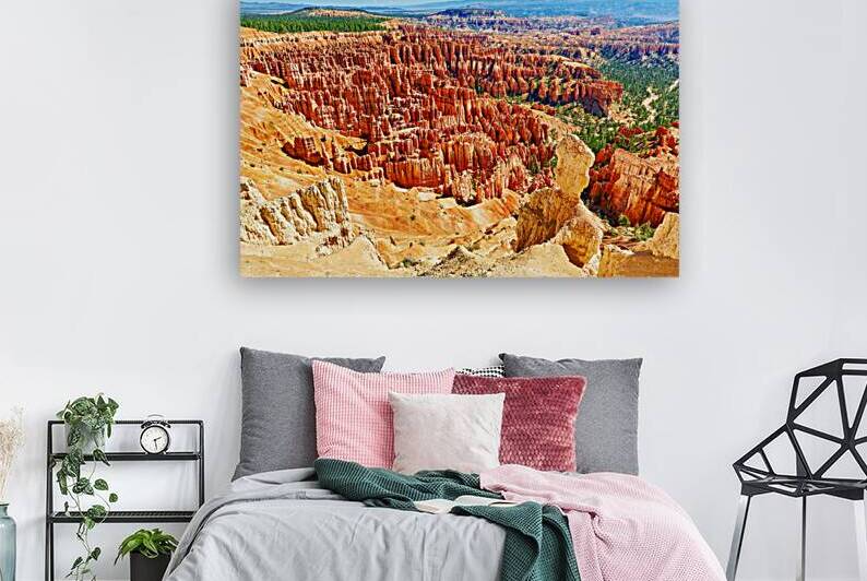 View from inspiration point in bryce canyon national park by Marco Brivio