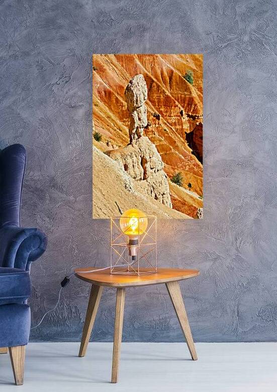 View of hoodoo rock at Inspiration Point in Bryce Canyon Park by Marco Brivio