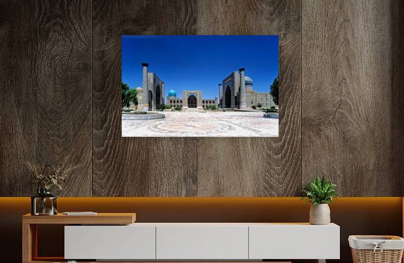 Registan in Samarkand showcases historical architecture by Marco Brivio