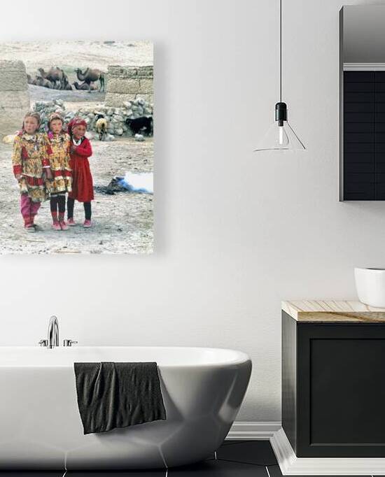 Village children in Uzbekistan enjoy their day outside by Marco Brivio