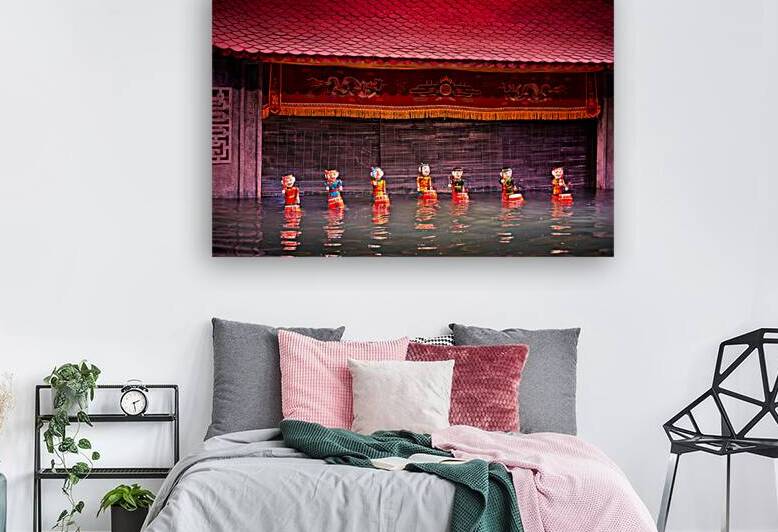 Puppet show in Hanoi showcasing traditional Vietnamese art by Marco Brivio