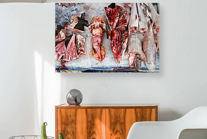 Fish market display in Phu Quoc Vietnam with seafood by Marco Brivio