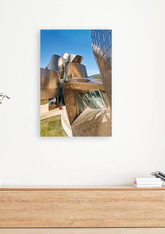 Guggenheim Museum in Bilbao Spain shows modern architecture by Marco Brivio