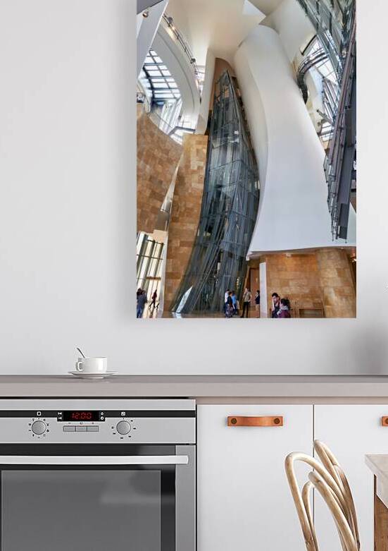 Visit to Guggenheim Museum in Bilbao Spain during the day by Marco Brivio