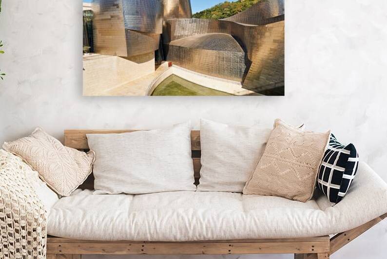 Guggenheim Museum in Bilbao shows modern design and structure by Marco Brivio